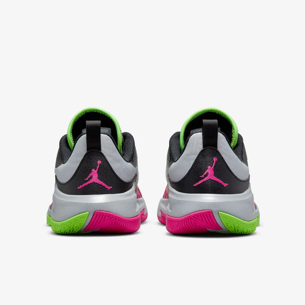 Black green and pink hot sale jordans