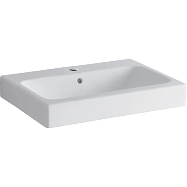 Умывальник подвесной Geberit iCon 60x48.5 см, Белый (124060000) - Фото 1 Умывальник подвесной Geberit iCon 60x48.5 см, Белый (124060000) - изображение 1