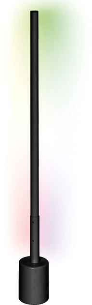 Торшер Ledvance smart Wi-Fi floor corner SLIM RGB TW 8W 2700-6500K 540Lm 80 см Black (4058075765177) - зображення 2