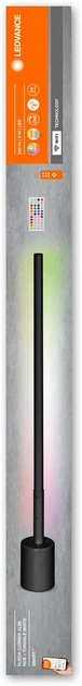 Торшер Ledvance smart Wi-Fi floor corner SLIM RGB TW 8W 2700-6500K 540Lm 80 см Black (4058075765177) - зображення 7