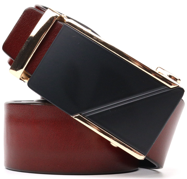 Двусторонний мужской кожаный ремень VINTAGE Leather Belt 21479 Коричневый - Фото 4 Двусторонний мужской кожаный ремень VINTAGE Leather Belt 21479 Коричневый - изображение 4