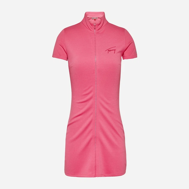 Платье-футболка короткое летнее женское Tommy Hilfiger 300851825 XL Розовое (1159779272) - Фото 8 Платье-футболка короткое летнее женское Tommy Hilfiger 300851825 XL Розовое (1159779272) - изображение 8