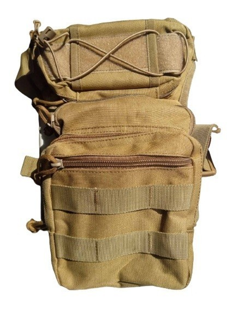 Тактическая набедренная сумка, подсумок на бедро SILVER KNIGHT YF-325 койот - изображение 2