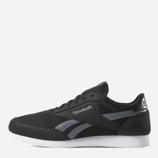 Buty sportowe damskie z siatką na platformie do kostki oddychające Reebok Royal Classic Jogger 2BB CN7393 37.5 (7US) 24 cm Czarne (4061617453234) - obraz 2