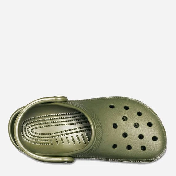 Chodaki męskie Crocs Classic Clog 10001-309 48-49 (M13) 31 cm Khaki (841158050833) - obraz 3