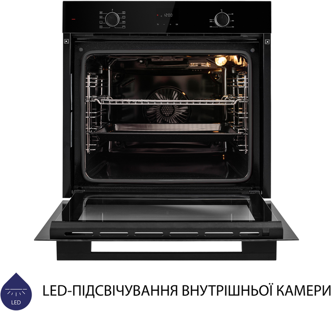 Духова шафа електрична Minola EOD 6814 BL - зображення 6