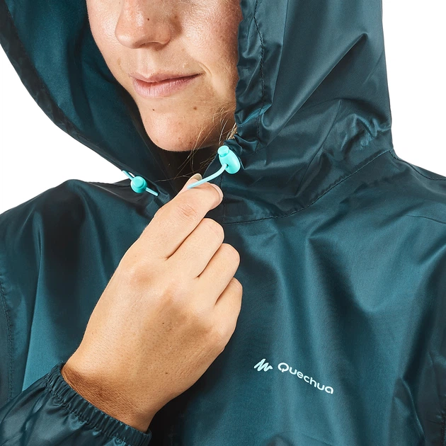 Дощовик жіночий Raincut для туризму синій - L/XL - зображення 5