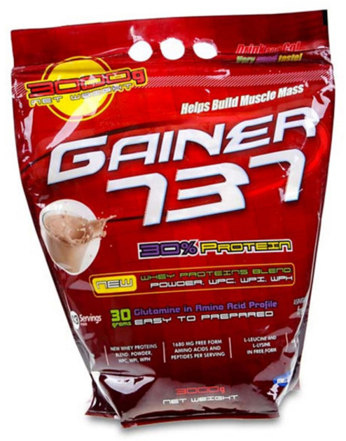 Megabol Gainer 737 3000 g Cappucino (5907582338932) - obraz 1