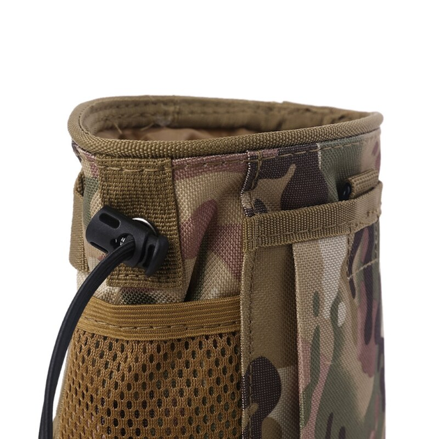 Подсумок сброса пустых магазинов с MOLLE - Тактический Мешок Сумка для гильз Clefers Tactical C21 - Мультикам (5002224) - изображение 3