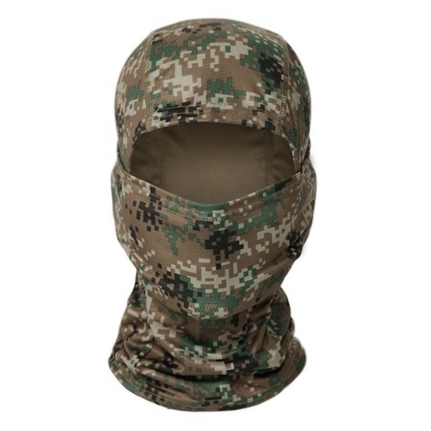 Балаклава тактична маска легка Digital Forest піксель - зображення 2