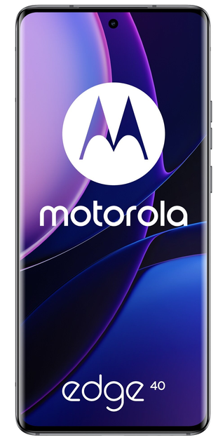 Smartfon Motorola Edge 40 8/256GB Jet Black (PAY40006PL) - obraz 1