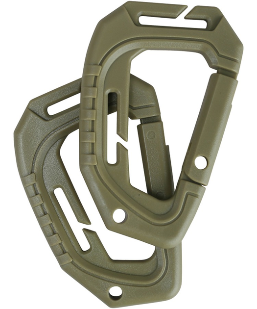 Карабін 1шт KOMBAT UK Spec-Ops Carabiner Uni койот (kb-soc-coy) - изображение 1