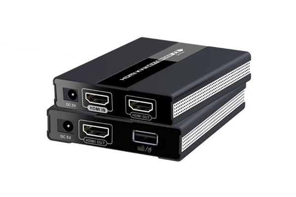 Видео-удлинитель Lenkeng LKV371KVM KVM HDMI по CAT5/5e/6 до 60 м (LKV371KVM) - Фото 2 Видео-удлинитель Lenkeng LKV371KVM KVM HDMI по CAT5/5e/6 до 60 м (LKV371KVM) - изображение 2