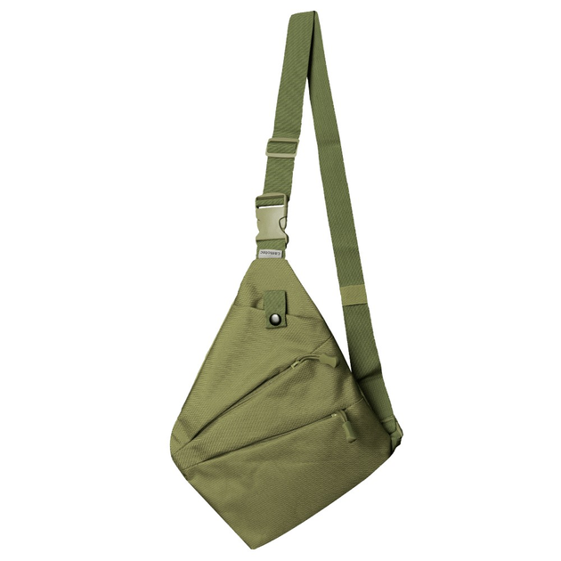 Компактная тактическая однолямочная сумка Camotec Cobra Olive - изображение 1