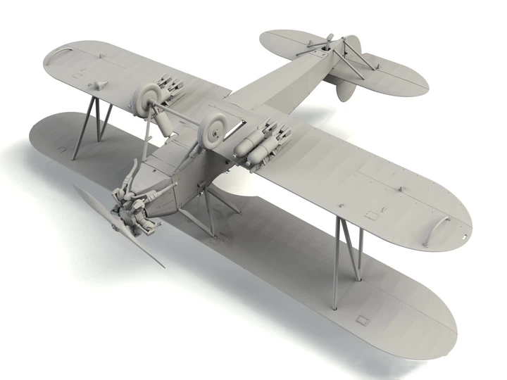 Сборная модель ICM У-2/По-2ВС, Советский легкий ночной бомбардировщик II СВ 72243 - Фото 10 Сборная модель ICM У-2/По-2ВС, Советский легкий ночной бомбардировщик II СВ 72243 - изображение 10