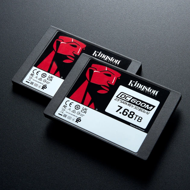 Dysk SSD Kingston Enterprise DC600M 7.68 TB 2.5" SATAIII 3D TLC (SEDC600M/7680G) - Zdjęcie 7 Dysk SSD Kingston Enterprise DC600M 7.68 TB 2.5" SATAIII 3D TLC (SEDC600M/7680G) - obraz 7