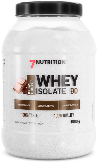 Odżywki białkowe 7Nutrition Whey Isolate 90 1000 g Jar Chocolate (5907222544068) - obraz 1