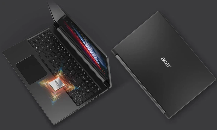 Ноутбук Acer Aspire 7 R5-5625U/16GB/512 RTX3050 Игровой / Сканер отпечатка пальца - изображение 11