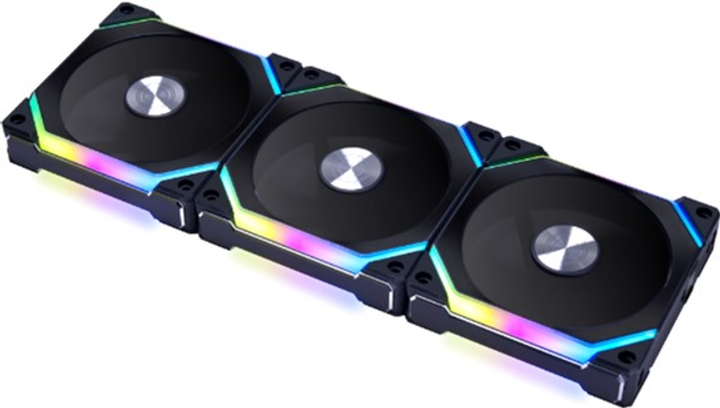 Набор вентиляторов Lian Li Uni Fan SL V2 120 мм Triple Black - изображение 1