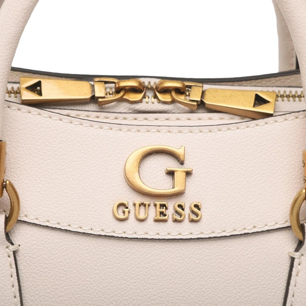 Сумка крос-боді жіноча GUESS NELL GIRLFRIEND SATCHEL HWVB8678070-STO Молочна (800070292914) - зображення 9