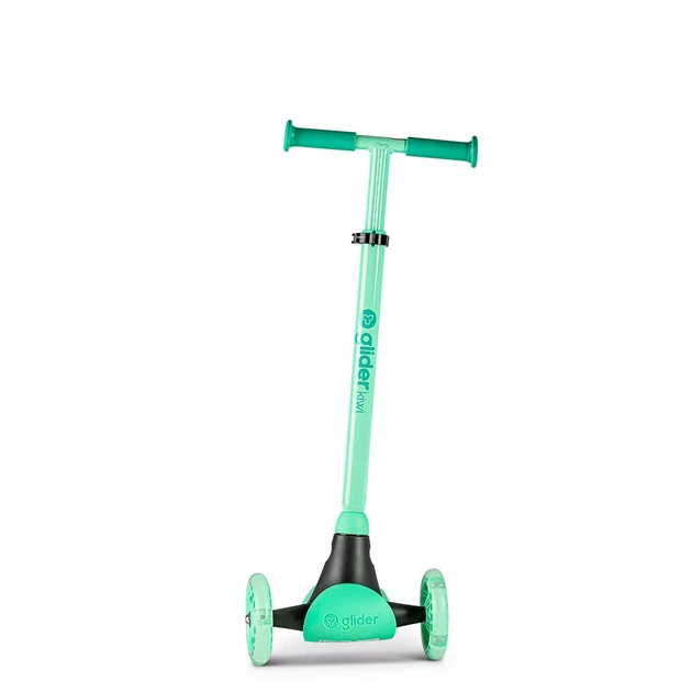 Детский самокат YVolution YGlider KIWI LED колеса от 3 лет Зеленый (Y101259) - изображение 3