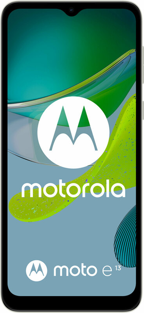 Мобільний телефон Motorola Moto E13 2/64GB Creamy White (PAXT0038PL) (без зарядного пристрою) - зображення 2