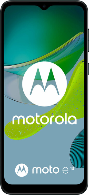 Мобільний телефон Motorola Moto E13 2/64GB Aurora Green (PAXT0037PL) (без зарядного пристрою) - зображення 2