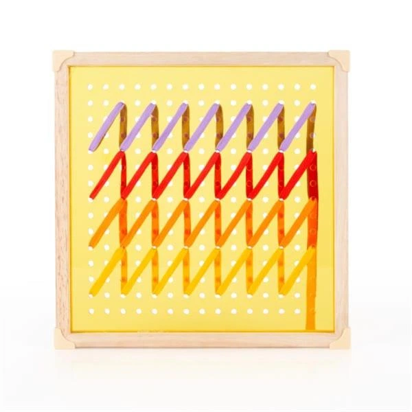 Шнуровка Guidecraft Manipulatives Большие фигуры (G6804) - Фото 5 Шнуровка Guidecraft Manipulatives Большие фигуры (G6804) - изображение 5