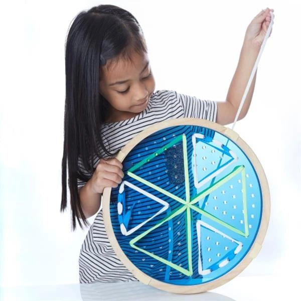 Шнуровка Guidecraft Manipulatives Большие фигуры (G6804) - Фото 9 Шнуровка Guidecraft Manipulatives Большие фигуры (G6804) - изображение 9