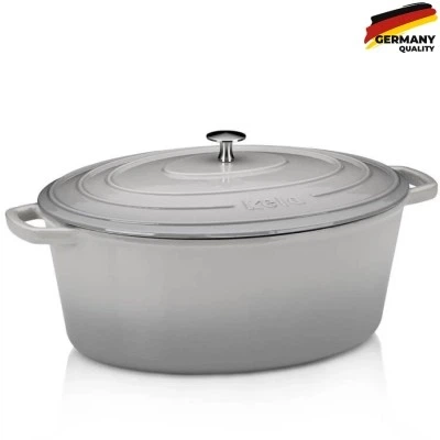Гусятниця Kela Calido 9,3 л Grey (12609) - Фото 1 Гусятниця Kela Calido 9,3 л Grey (12609) - зображення 1