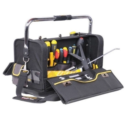 Сумка для инструмента Stanley FatMax Plumber Bag, сантехника, двусторонняя, 520х280х310мм (FMST1-70719) - Фото 5 Сумка для инструмента Stanley FatMax Plumber Bag, сантехника, двусторонняя, 520х280х310мм (FMST1-70719) - изображение 5