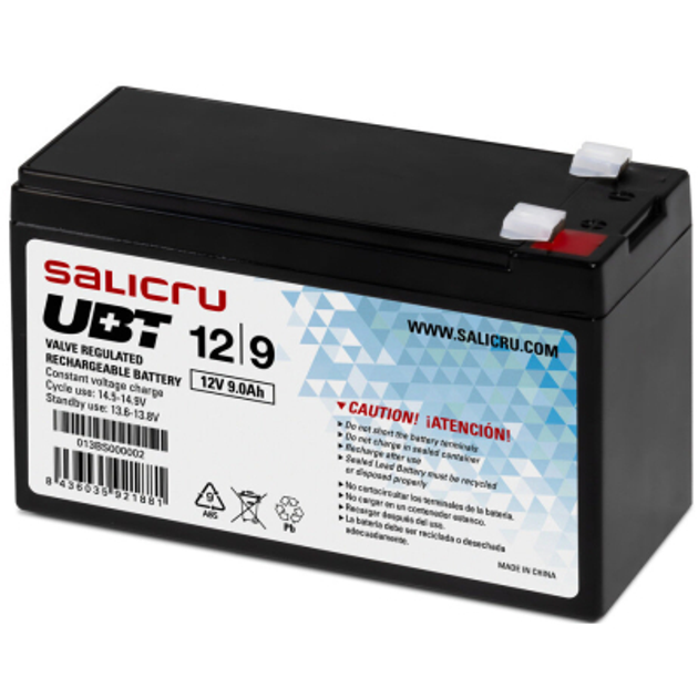 Батарея к ИБП Salicru UBT 12V 9Ah (UBT12/9) - изображение 1