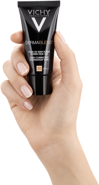 Тональний флюїд для обличчя Vichy Dermablend коригувальний відтінок 20 30 мл (3337875572385) - зображення 7