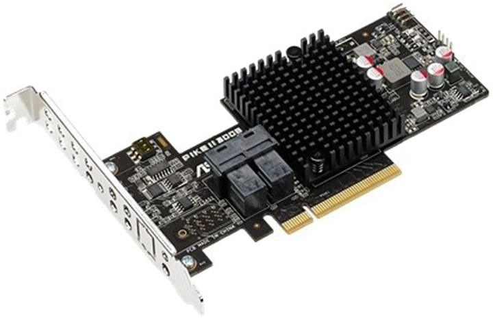 ASUS PIKE II 3008-8i SAS/SATA PCIe 3.0 x8 12Gb/s kontroler RAID (90SC05E0-M0UAY0) - obraz 1