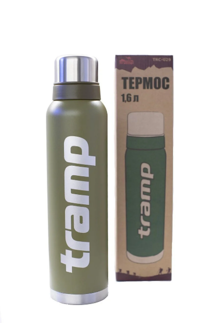 Термос Tramp TRC-029 Expedition Line 1,6 л Olive (N008977) - изображение 4