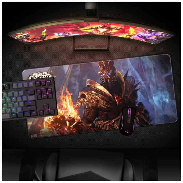Коврик для мышки Blizzard World of WarCraft Shadowlands Bolvar 0 XL (FBLMPWOWLEACH21XL) - изображение 3