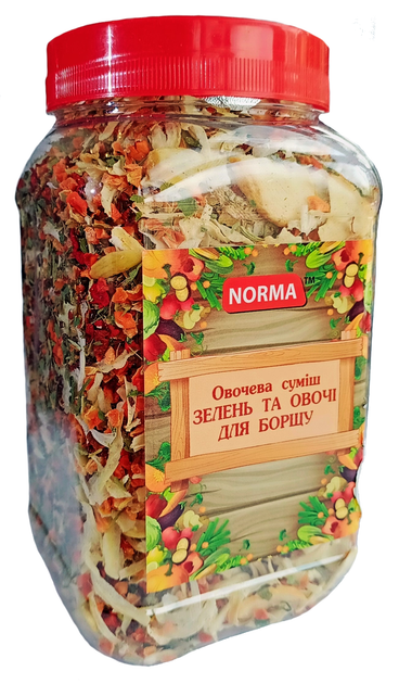 Овощная смесь Norma Зелень и овощи для борща 250 г (4820223411423 ...