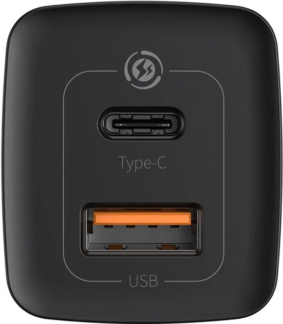 Мережевий зарядний пристрій Baseus GaN2 Lite Quick Charger C + U 65W EU Black (CCGAN2L-B01) - зображення 4