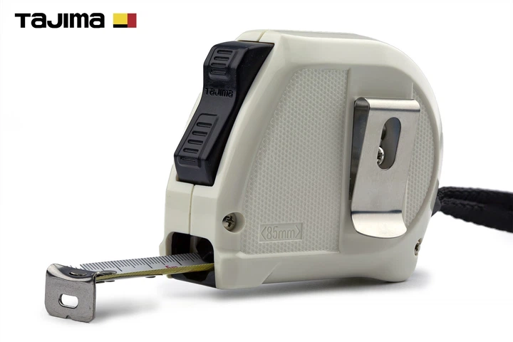 Рулетка строительная TAJIMA SIGMA SS1950-CHN 5 м автоматический фиксатор 1001-2606 - изображение 4