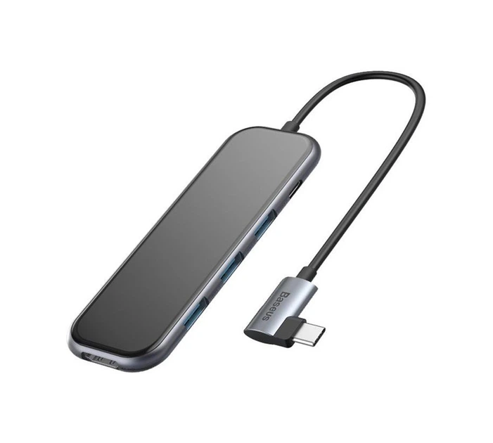 USB-Хаб Baseus Multi-functional (Type-C to 3xUSB3.0+HD4K+PD) - Фото 1 USB-Хаб Baseus Multi-functional (Type-C to 3xUSB3.0+HD4K+PD) - изображение 1