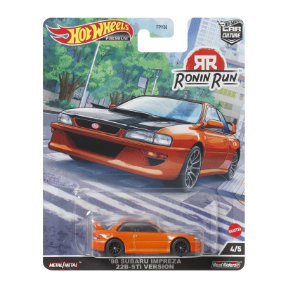 Машинка Premium Hot Wheels '98 Subaru Impreza 22B STi-Version Car