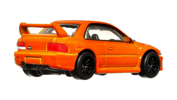 OrangeSunshine BULLSEYE OF BEING 希少 Машинка Premium Hot Wheels '98 Subaru Impreza 22B STi-Version Car