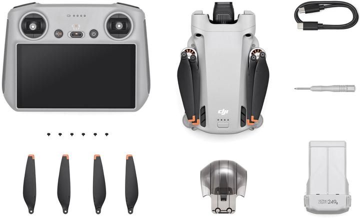 Квадрокоптер DJI Mini 3 Pro (RC) (CP.MA.00000492.01) - зображення 3