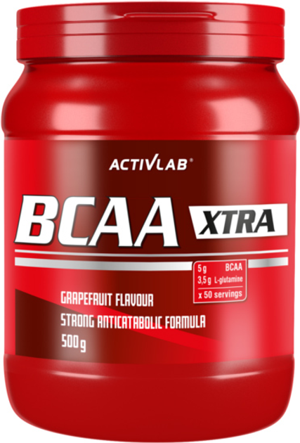 Aminokwasy ActivLab BCAA Xtra 500 g Wiśnia (5907368859330) - obraz 1