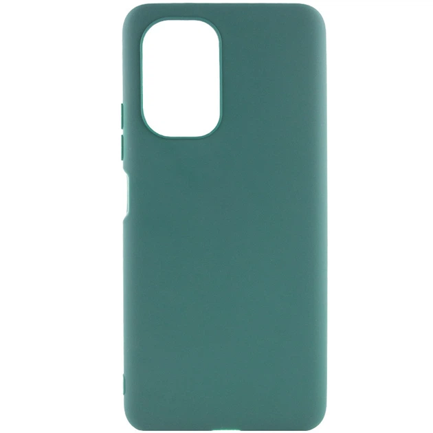 Силіконовий чохол для Xiaomi Poco M3 Pro Зелений / Forest green - Фото 1 Силіконовий чохол для Xiaomi Poco M3 Pro Зелений / Forest green - зображення 1
