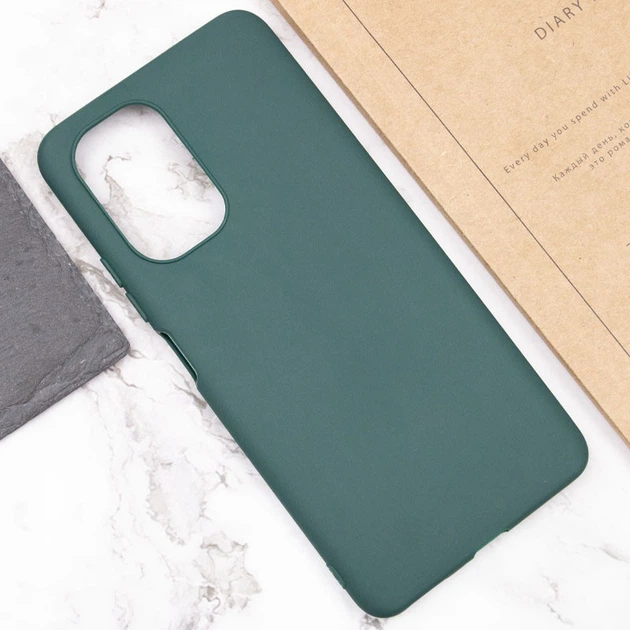 Силіконовий чохол для Xiaomi Poco M3 Pro Зелений / Forest green - Фото 4 Силіконовий чохол для Xiaomi Poco M3 Pro Зелений / Forest green - зображення 4