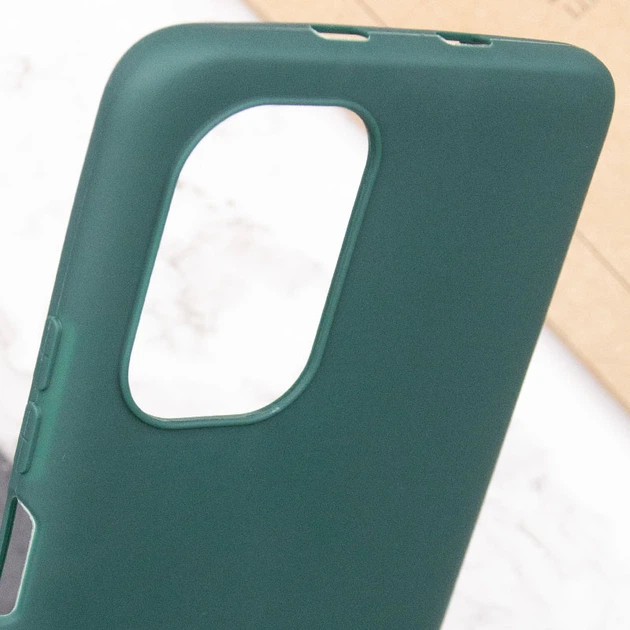 Силіконовий чохол для Xiaomi Poco M3 Pro Зелений / Forest green - Фото 5 Силіконовий чохол для Xiaomi Poco M3 Pro Зелений / Forest green - зображення 5