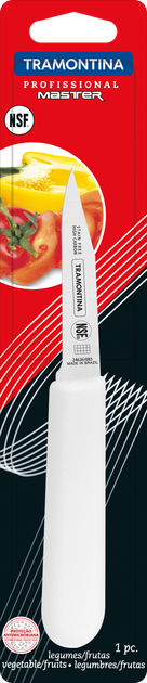 Кухонный нож Tramontina Profissional Master для чистки овощей 76 мм White (24626/183) - изображение 2