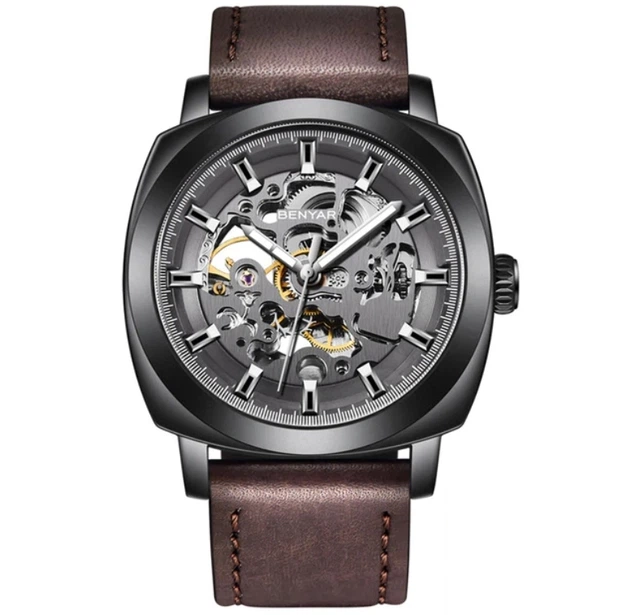 Чоловічі годинники Benyar Skeleton 8304 157838 - зображення 2