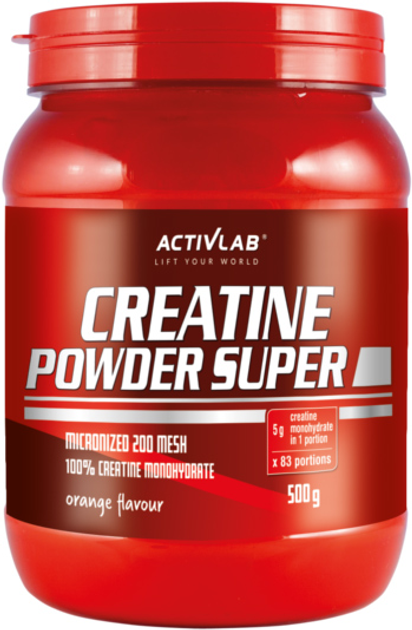 Kreatyna ActivLab Creatine Powder Super 500 g Jar Ice Candy (5907368880181) - obraz 1
